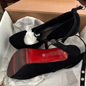 Elegant Black Women's Heels